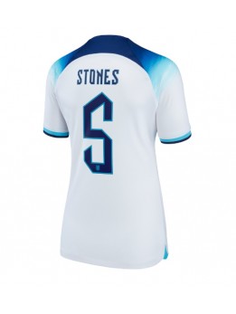 Ženski Nogometna dresi replika Anglija John Stones #5 Domači SP 2022 Kratek rokav